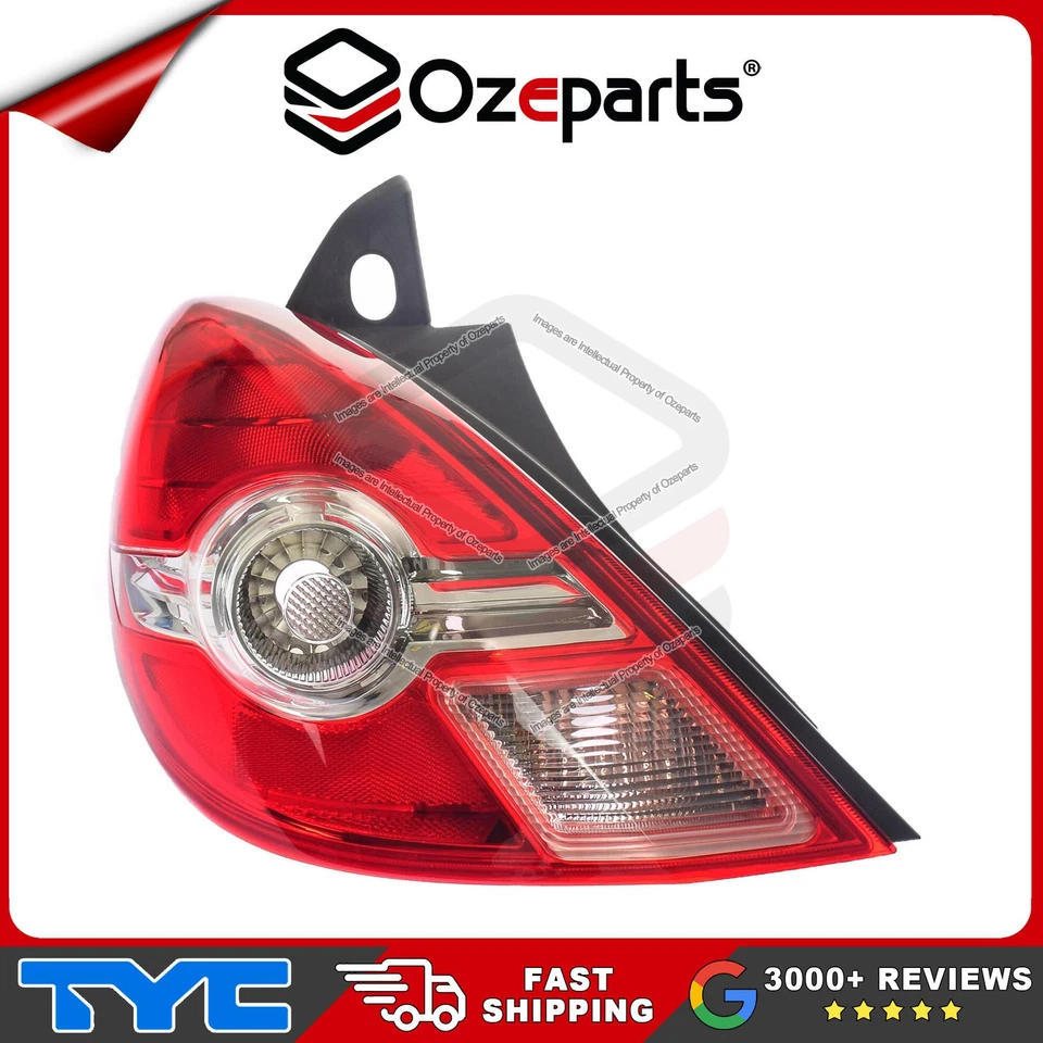 Set / Pair LH+RH Tail Light Rear Lamp For Nissan Tiida C11 Hatch 2009~2017 - image 4 of 4