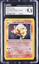 light arcanine pokemon card PSA 9 main image 0