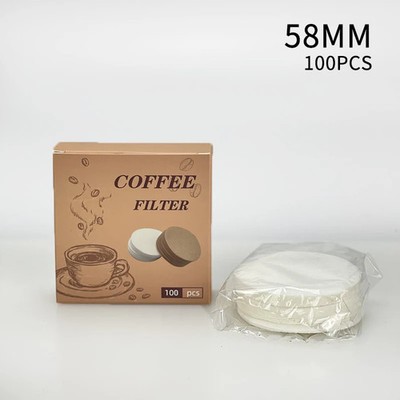 Coffee Filter Paper Espresso Paper Filters 51mm 53mm 58mm 100pcs Puck Screen For