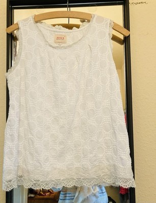 Blusen- Shirt Avoca, Dublin, Größe 2/38.Weiß.   % Baumwolle. W. Neu. zauberhaft