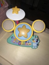 VTech Bluey Musical Drum Battery Operated Toy Ages 3-7 Years Animals Theme