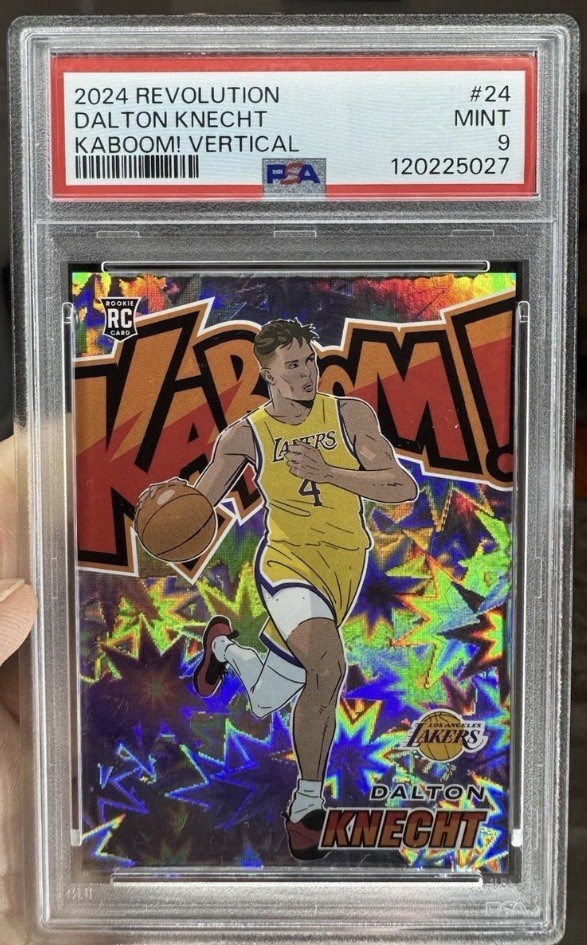 2024-25 Panini Revolution - Kaboom! Vertical Dalton Knecht #24 (RC)