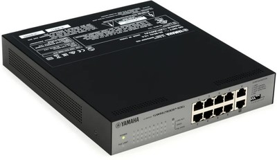 Yamaha SWR2100P-10G 10-port L2 Network Switch, with PoE