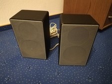 Canton LX300 2 Boxen schwarz Anthrazit Deutschland 150x245x120mm Hifi Vintage