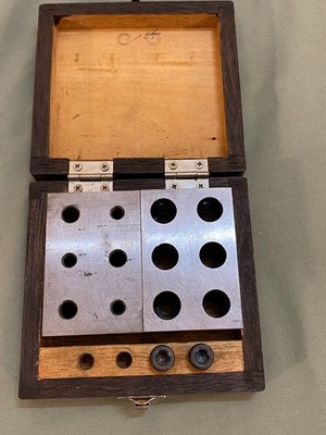 SPI 1'' X 2'' X 3''  1-2-3 UNIVERSAL TOOLMAKERS BLOCKS W/ CASE