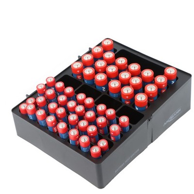 Ansmann Batterie Aufbewahrungsbox inklusive 20x Mignon AA und 32x Micro AAA Alka