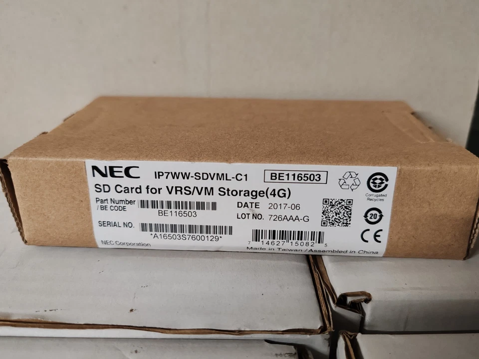 NEC IP7WW-SDVMC-C1 SD Card For In Mail Phone Systems SL2100 - Image 3 of 3