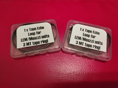 2 LEM EC20-EC30 Meazzi Tape Ring 3 MT Effekt Kammer Echo Tape Schlaufen