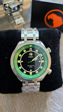Zebec Microbrand Super Compressor Stil Herren Edelstahl Uhr WR 200m 20ATM NEU