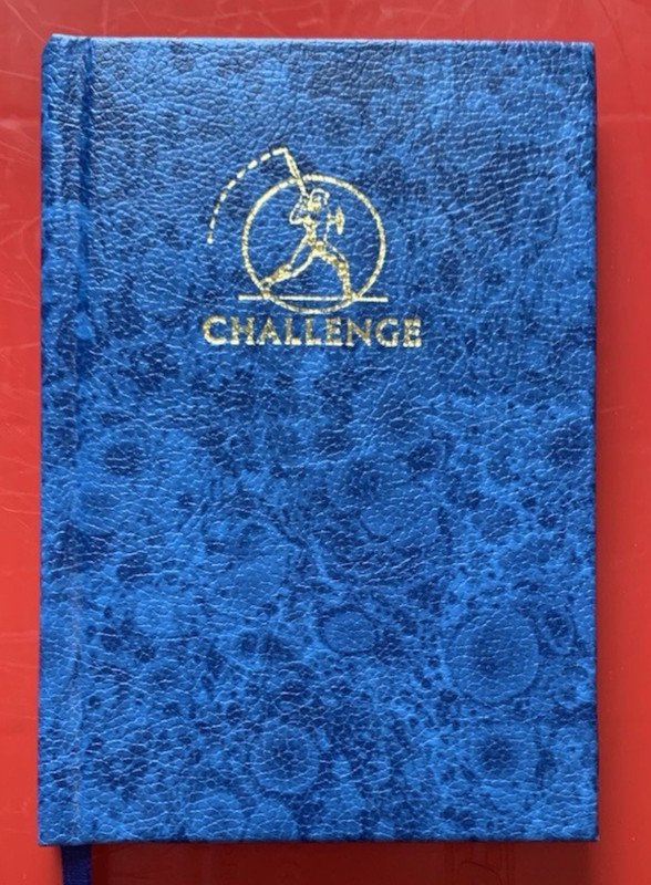 CHALLENGE RULED 6 8690 5 Hardback Casebound A6 Notebook Size 11x15cm
