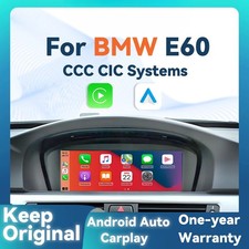 Wireless Carplay Android Car Radio GPS For BMW 3 series 5 Series Touch Screen