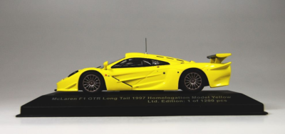 PALMA 1/43 McLaren F1 GTR Long tail 1997 Homologation Yellow