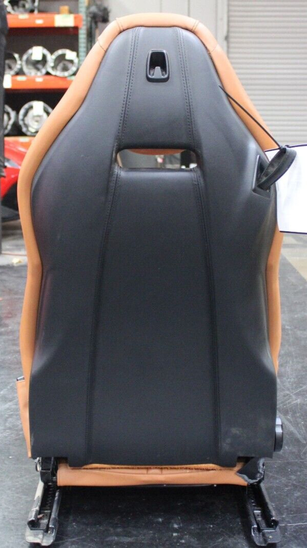 Ferrari F8 Tributo, RH, Front Manual Seat, Dented Leather, Used, P/N 957894