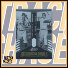 2022Panini Absolute Baseball Roy Campanella / Gil Hodges Historical Duals #HD-RG