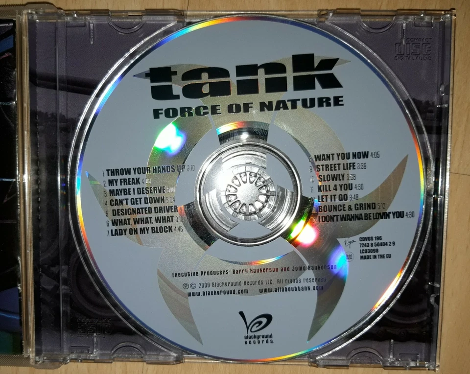TANK - Force Of Nature - Album CD R&B Rnb J. DUB, BUDDA Blackground Records 👌 - Bild 4 von 4