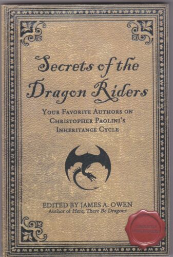 James A Owen (editor) - Secrets of the Dragon Riders (re Christopher Paolini) - Picture 1 of 4