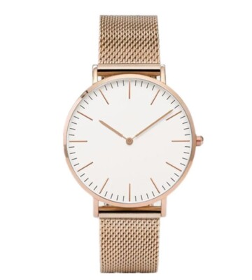 Orologio Donna Con Quadrante Grande E Numeri Visibili – Urban UBN-L, Giapponese Al Quarzo, Cinturino In Pelle PU Blu Navy
