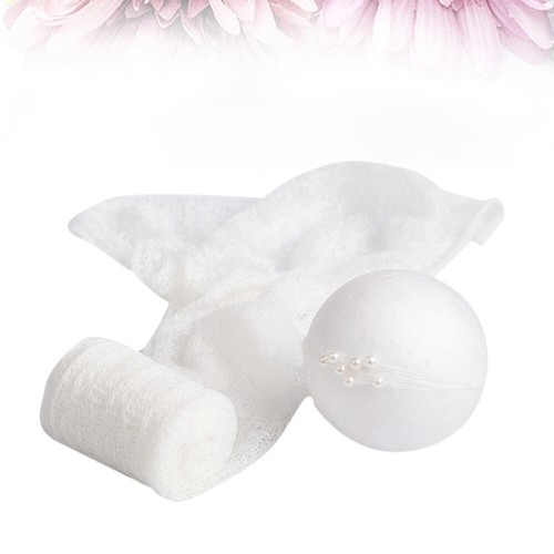 Mohair Wrap Set Baby Props for Infant Photos Newborn Girls Outfit - Picture 9 of 12