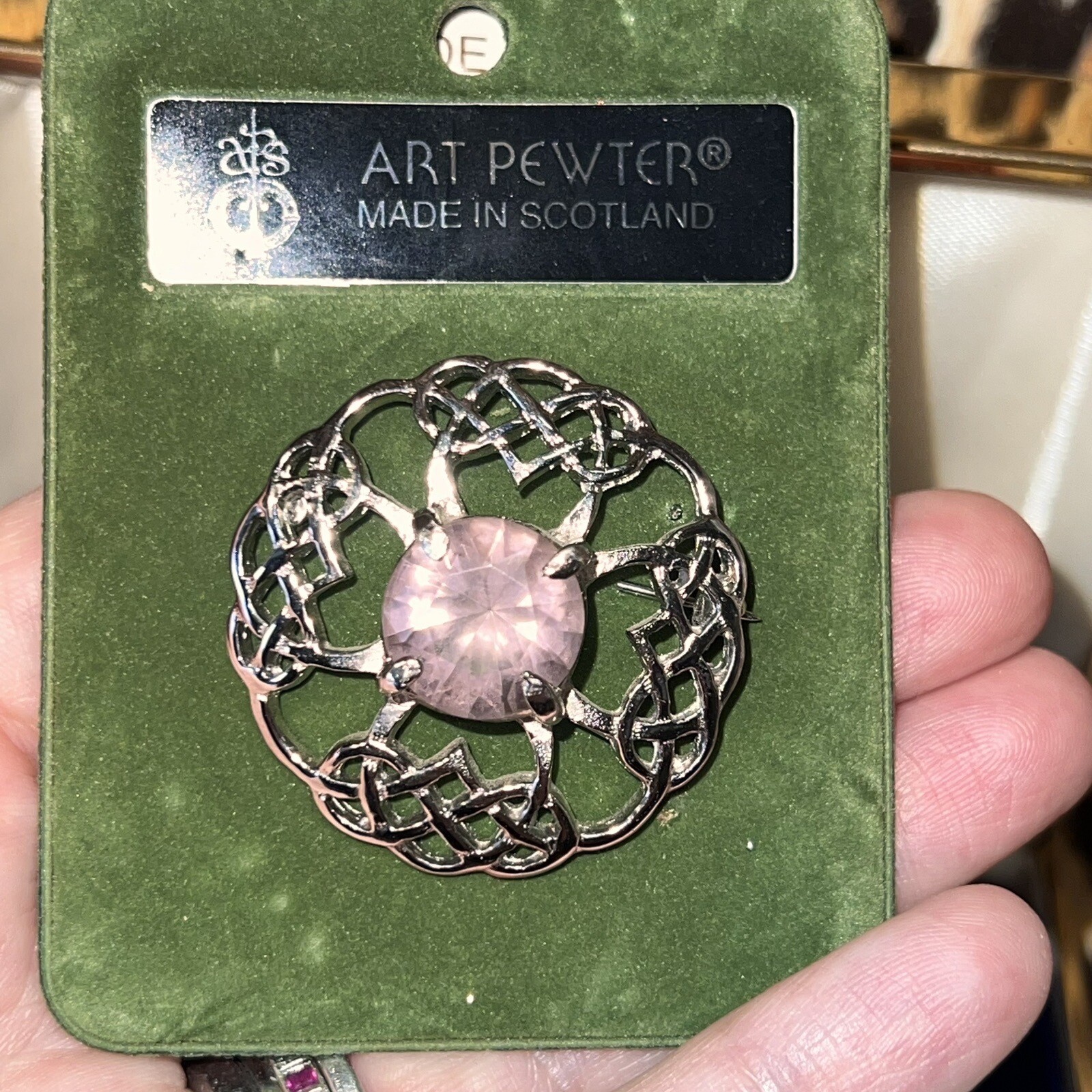 Scottish Pewter Brooch Jewellery by Art Pewter Brand New Ideal Gift eBay