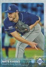 2015 Topps Update #US330 Nate Karns