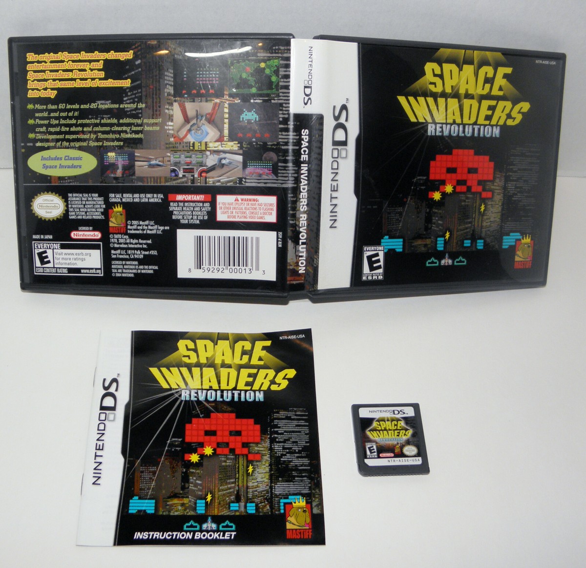 DS★SPACE INVADERS REVOLUTION 海外版 Amazon.com: Space Invaders Revolution - Nintendo DS : Video