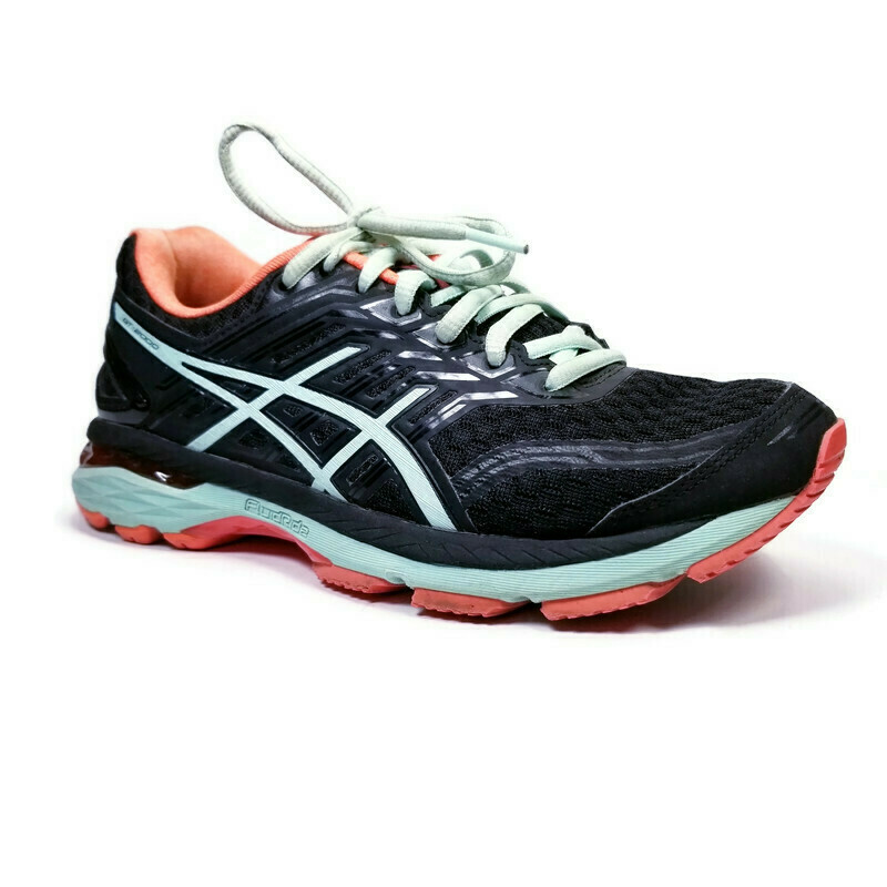 Asics GT 2000-5 Black Teal Pink Athletic Running Shoes Sneakers