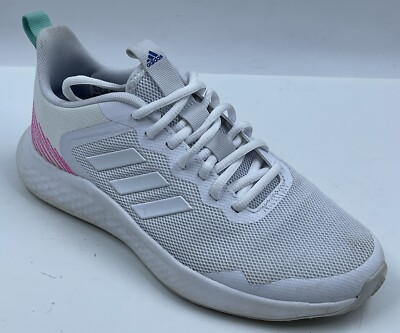 adidas Fluidstreet Sneakers Women's Size 7.5 Cloud White Mesh Athletic Shoes