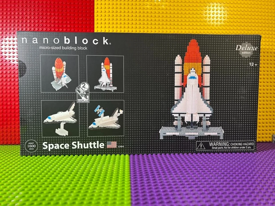 Transbordador espacial Nanoblock Deluxe, nuevo en caja sellada Foto 2 de 4