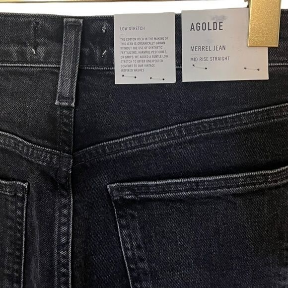 AGOLDE Merrel Mid Rise Straight in Nightfall Sz 27 | eBay