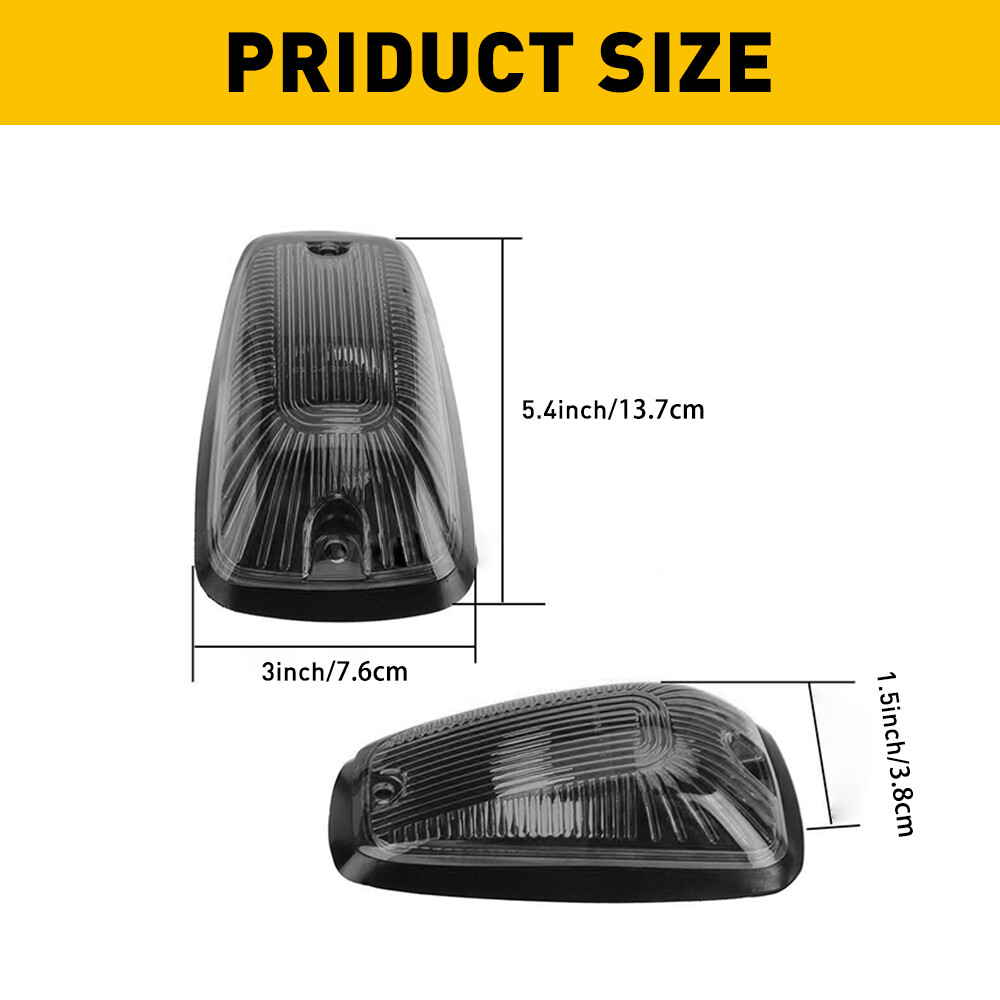 Amber Roof Running Top Light, Warning Light, Cab Top Marker Light Amber Roof Running Top Light, Warning Light, Cab Top Marker Light
