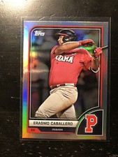 2023 Topps World Baseball Classic #5 Erasmo Caballero Panama Rainbow Foil PWE