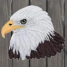 Eagle Embroidered Patch — Iron On
