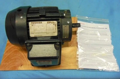 TOSHIBA EQP GLOBAL 841 MOTOR 0024XDSB42A-P, 2 HP, MAX 3600 RPM, 460 V, 3 PH - Image 1 of 4