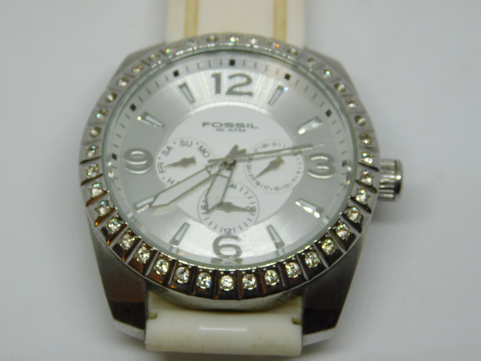 Fossil BQ9368 Quartz Analog Men's Watch For Parts or Repairs Only eBay