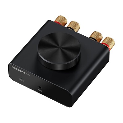 NEOHIPO Mini Bluetooth Amplifier for Speakers Dual Mode Stereo 50WX2 Mono 100W