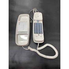 AT T Phone Push Button Corded Desk Wall Mount Home Trimline 210 Phone White US