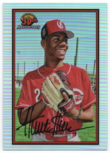 Hunter Greene [Autograph] #B30-HG 2019 Bowman 30th Anniversary card