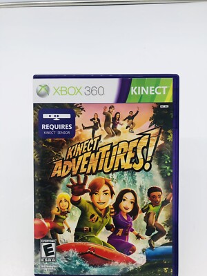 Kinect Adventures! Microsoft XBOX 360 - COMPLETE w/manual REQUIRES Kinect Sensor