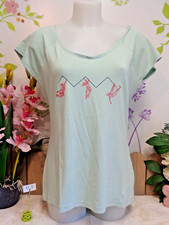 Vêtement occasion femme : Haut / tee-shirt de sport vert " Decathlon " - T : 42