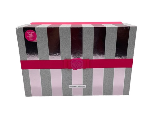 Victoria’s Secret Bombshell Diamonds 1.7 Fl oz Eau De Parfum Gift Set HTF Rare!! - Picture 3 of 6
