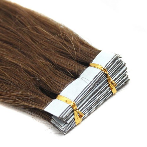 Tape In Remy Human Hair Extensions Skin Weft Highlight Blonde Fashion Style Hair - Picture 32 of 92