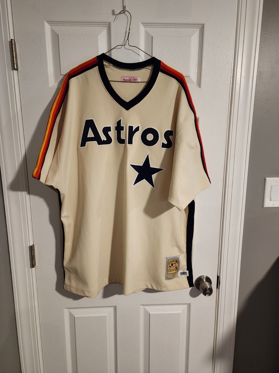 100% Authentic Mitchell & Ness Nolan Ryan 1981 Houston Astros