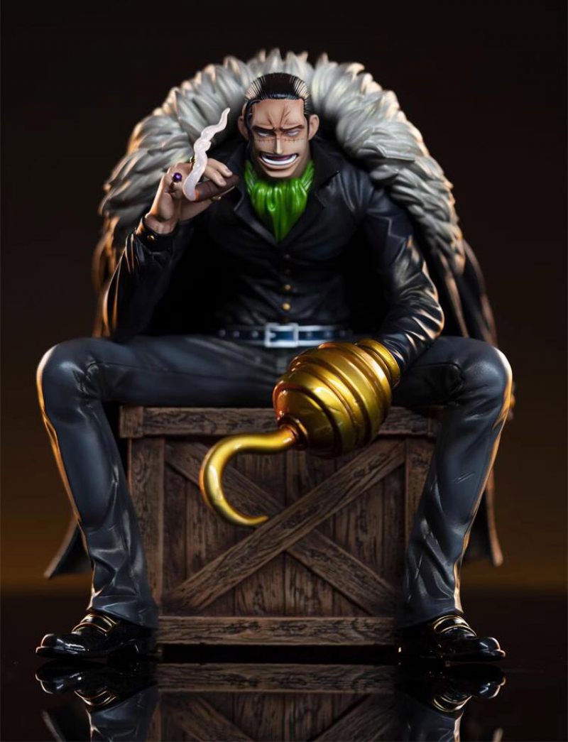 One Piece Sir Crocodile Brain Hole Studio Resin Statue