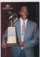 MICHAEL JORDAN Upper Deck 1993 FINALS MVP INSERT Basketball Card CHICAGO BULLS!
