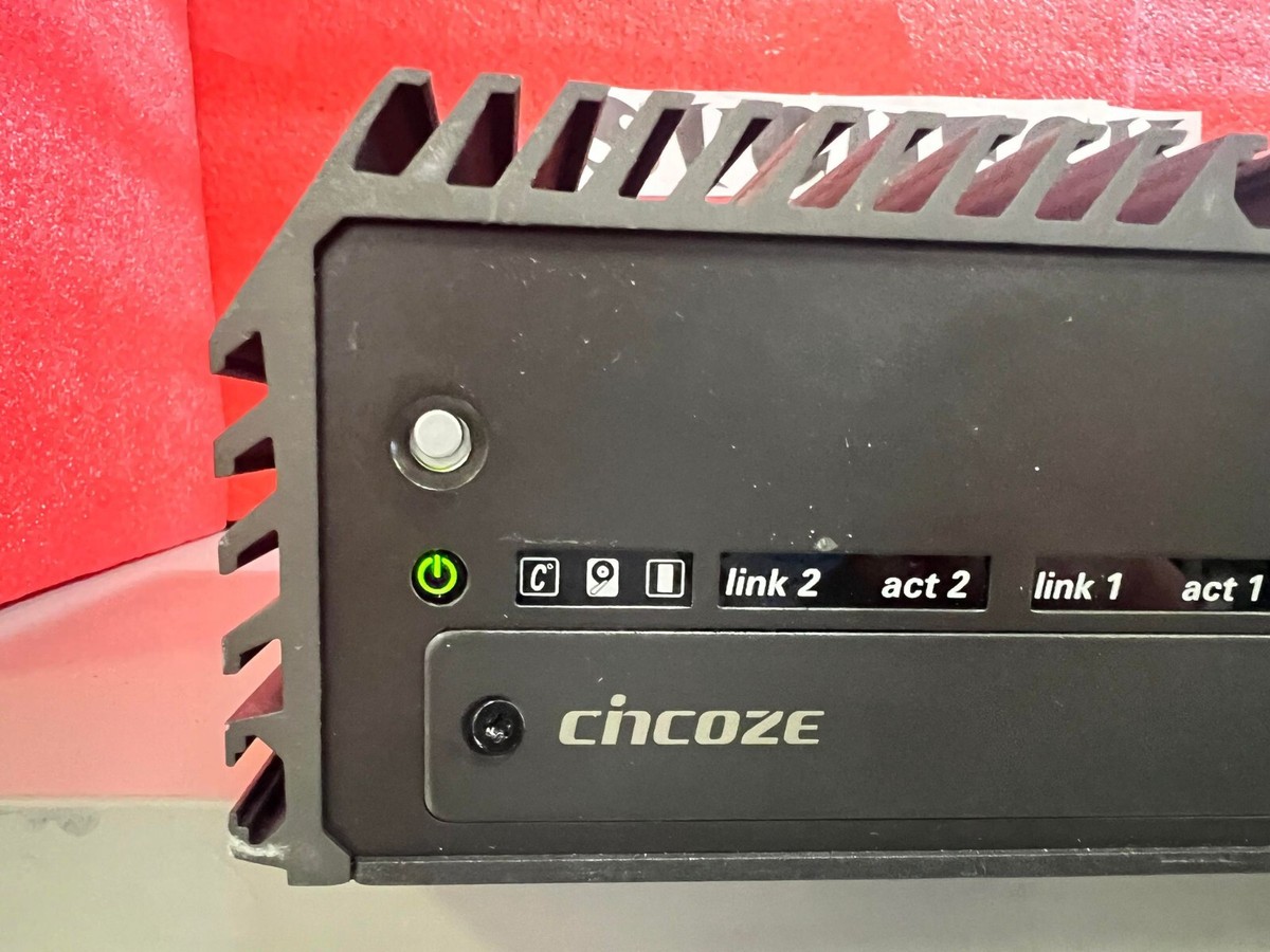Cincoze Rugged Intel 6th Gen Celeron G3900TE Skylake 8GB Computer
