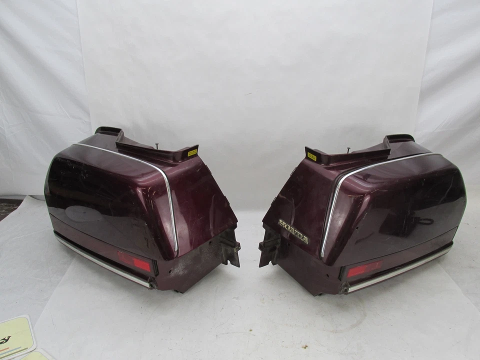Juego alforjas duras granate Honda Goldwing GL1500 81212-MNS-3000 81412-MNS-3000 Foto 2 de 4