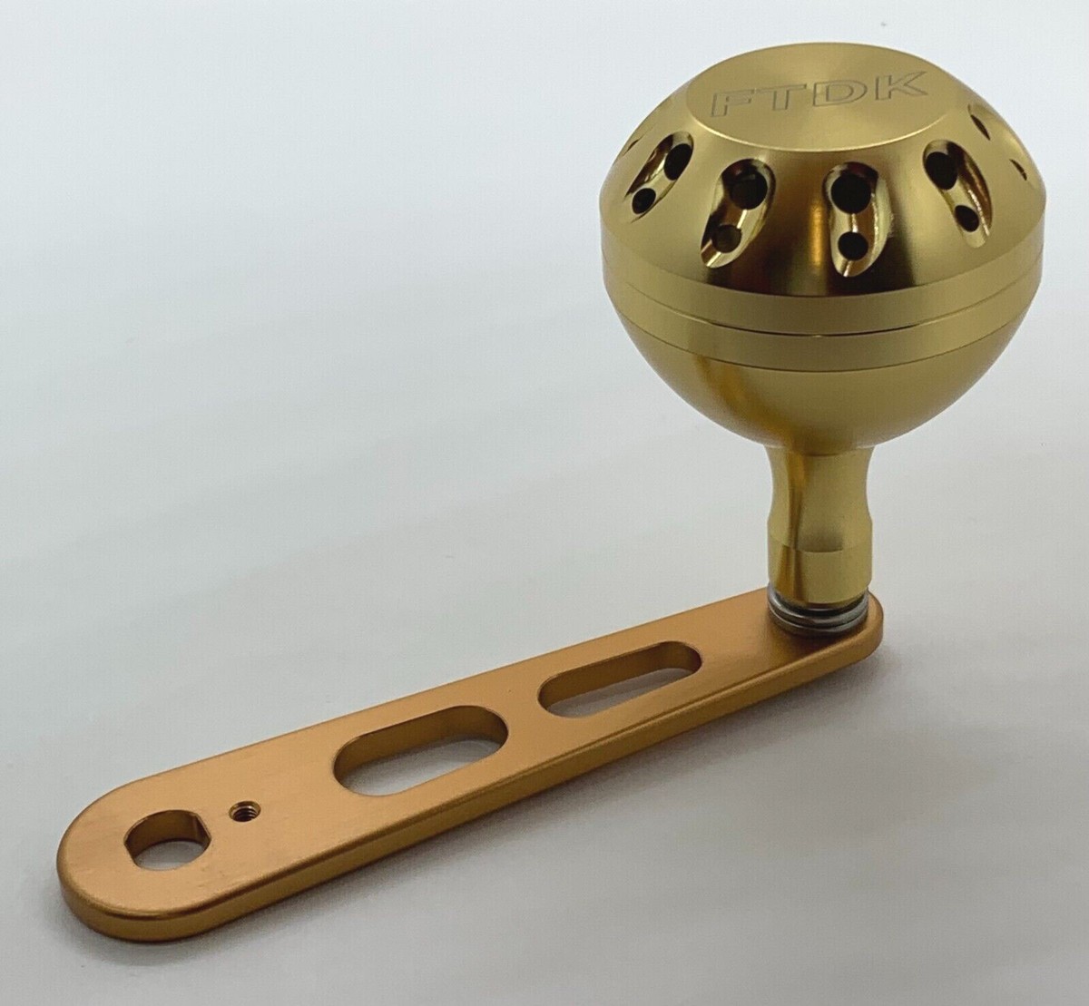 Poignée De Moulinet Pêche FTDK Alu 47mm – Compatible Penn 500, 505, 112, 140 – Pièce Détachée