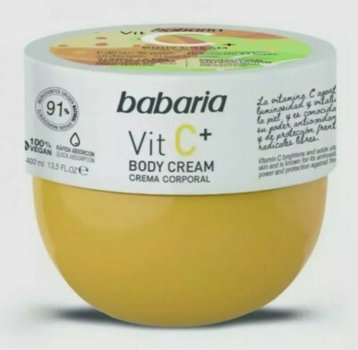 Babaria brightening vitamin c+body cream 400 ml