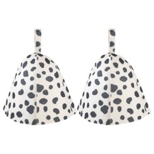 2PCS Felt Sauna Hat Fashion Hat for Sauna Water Hat Sauna Hat Felt Sauna Hats