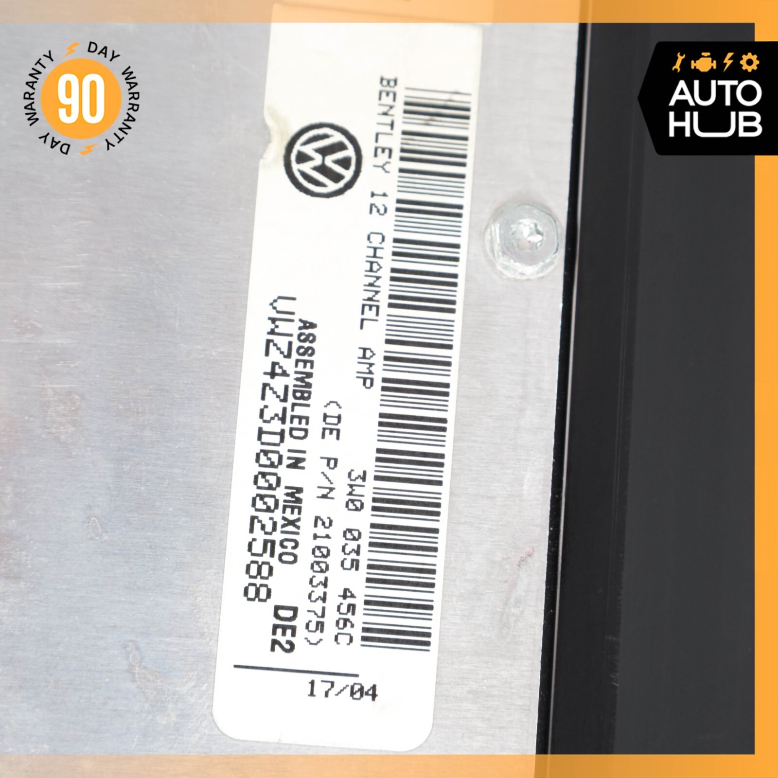 03-08 Bentley Continental GT Premium Audio Sound System Amplifier Amp OEM 96k